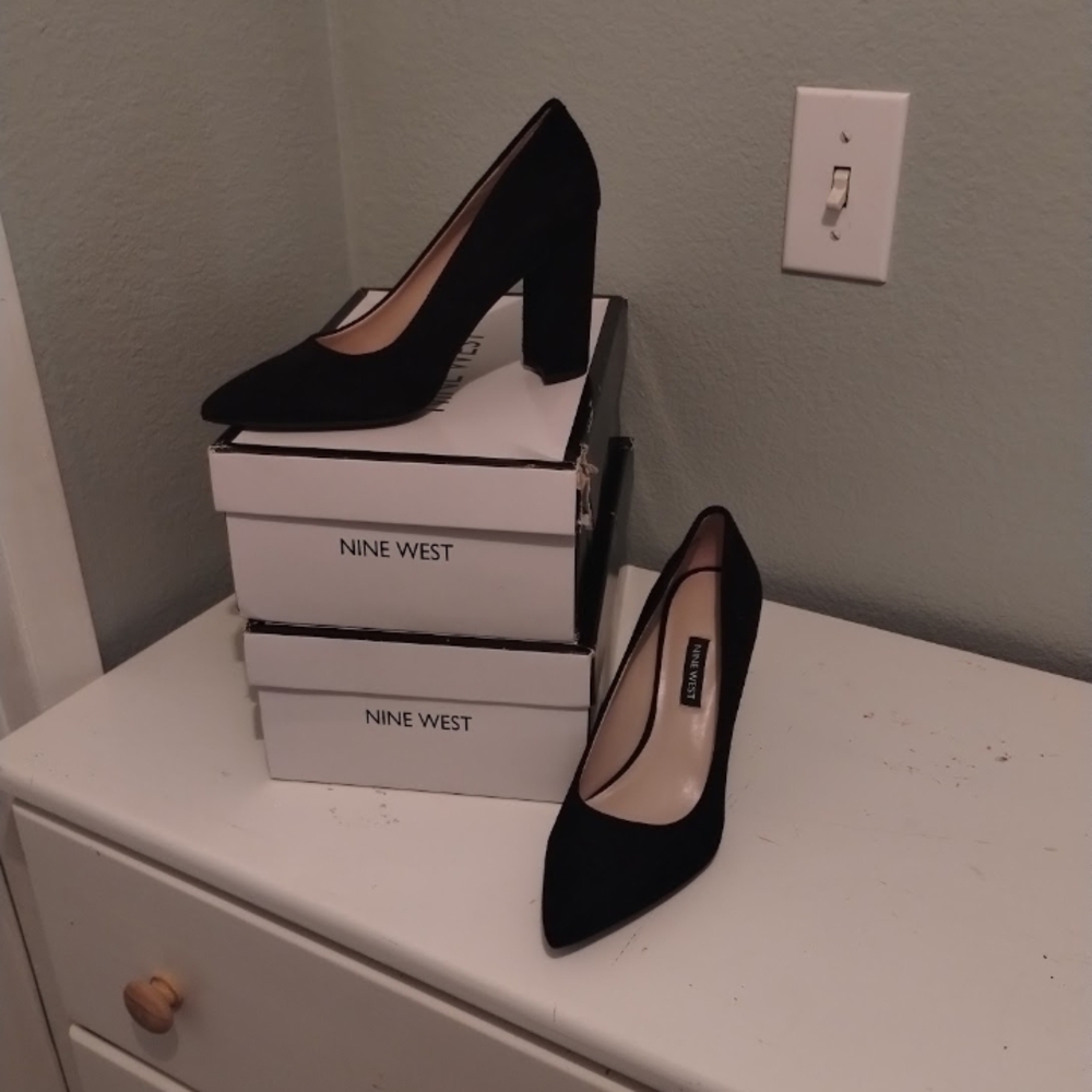 Nine West Classic Black Heels